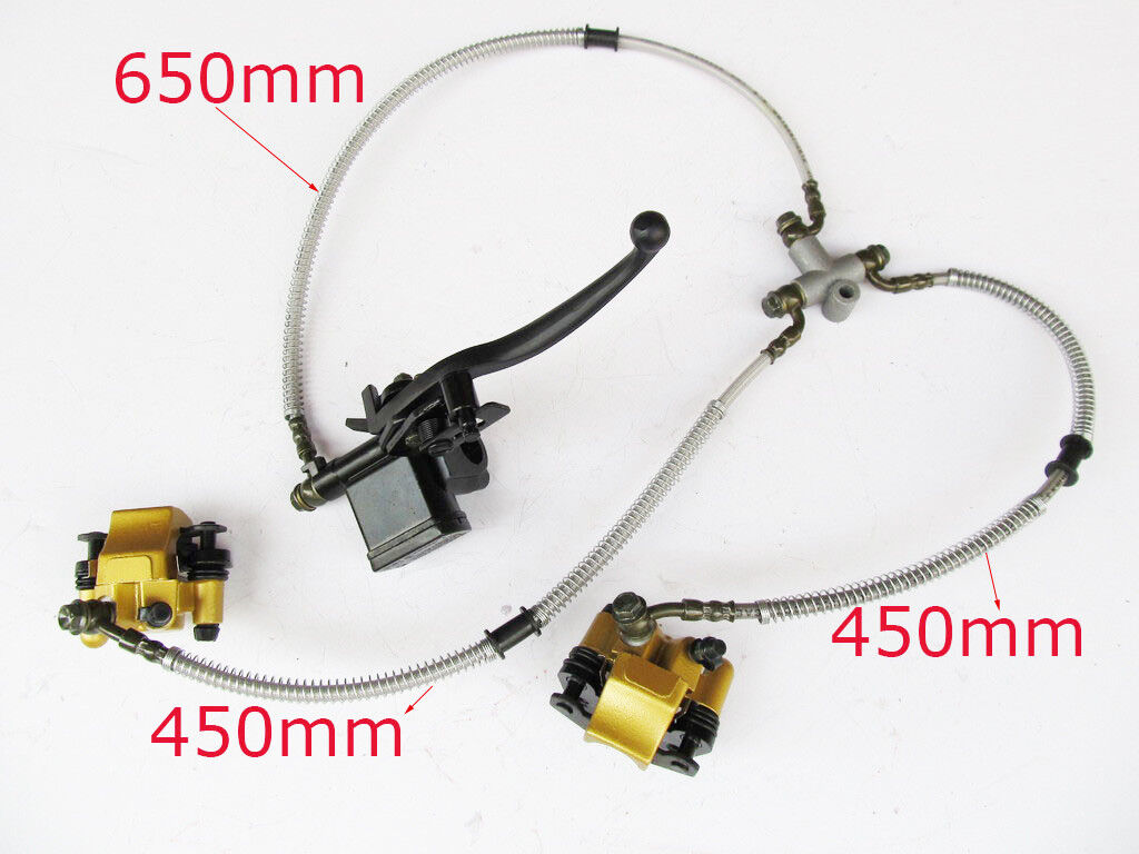 Hydraulic Twin Disc Brake Calipers System 110cc 125cc 150cc Dirt PIT PRO BIKE