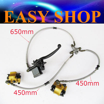 Hydraulic Twin Disc Brake Calipers System 110cc 125cc 150cc Dirt PIT PRO BIKE