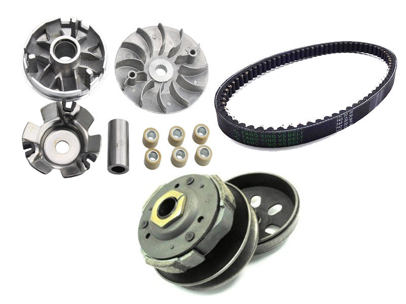 TRANSMISSION CLUTCH KIT BELT 743 20 30 For GY6 125cc 150cc SCOOTER ATV UTV BIKE