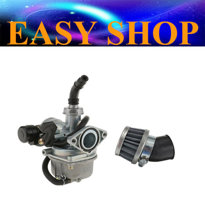 PZ19mm Carby Bent Air filter 50cc 70/90cc 110cc 125CC ATV QUAD BIKE BUGGY GOKART