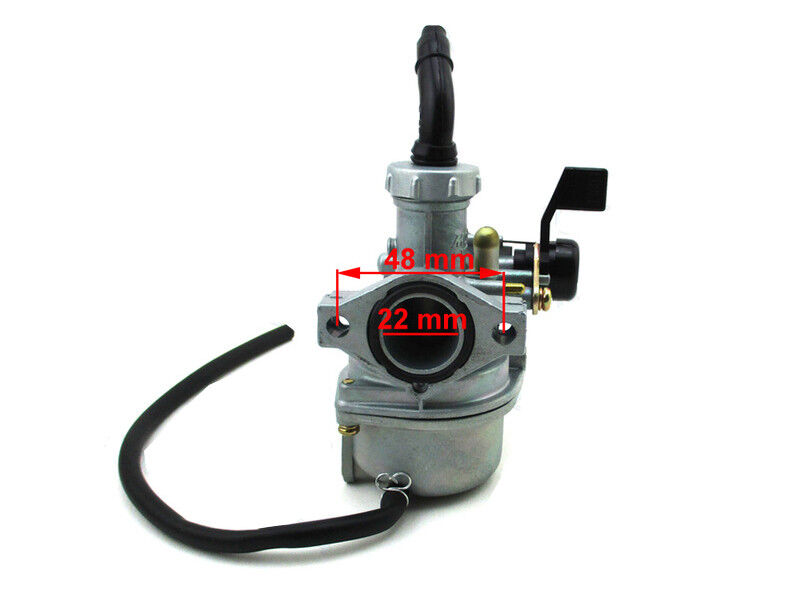 PZ22mm Lever Choke Carby Air Filter 50/70/90/110/125cc Quad Dirt Bike ATV Buggy