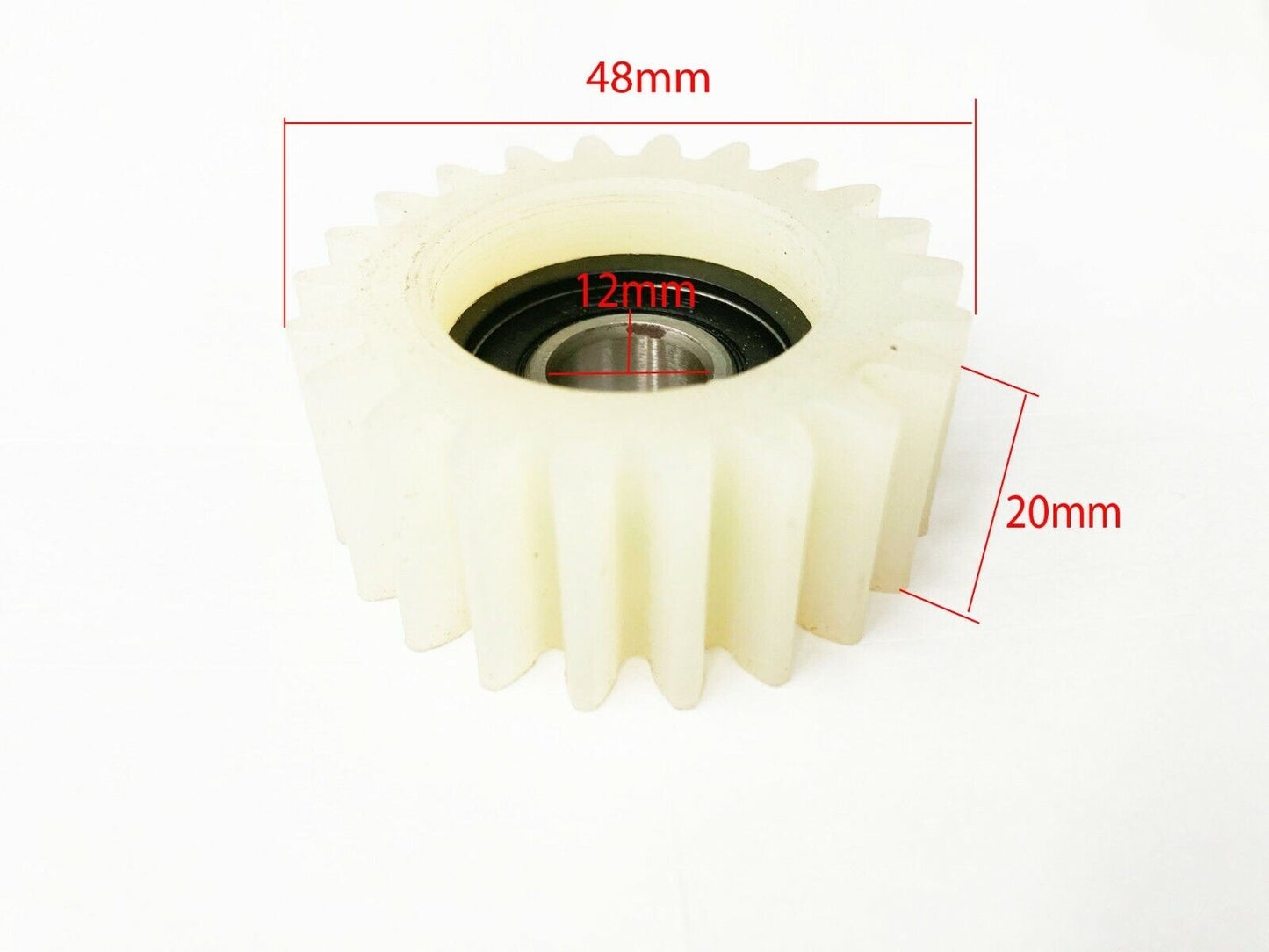 22 Tooth Sprocket Nylon Gear fit 48V 750W Unite Brushless Motor Electric Scooter