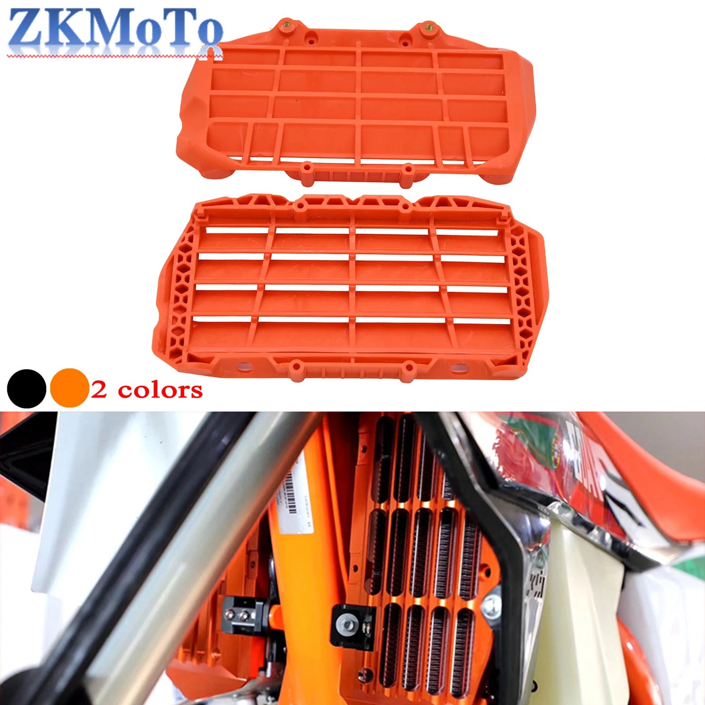 Nylon Radiator Guard Protector Water Tank Cover For KTM SXF350 SXF450 XCF250