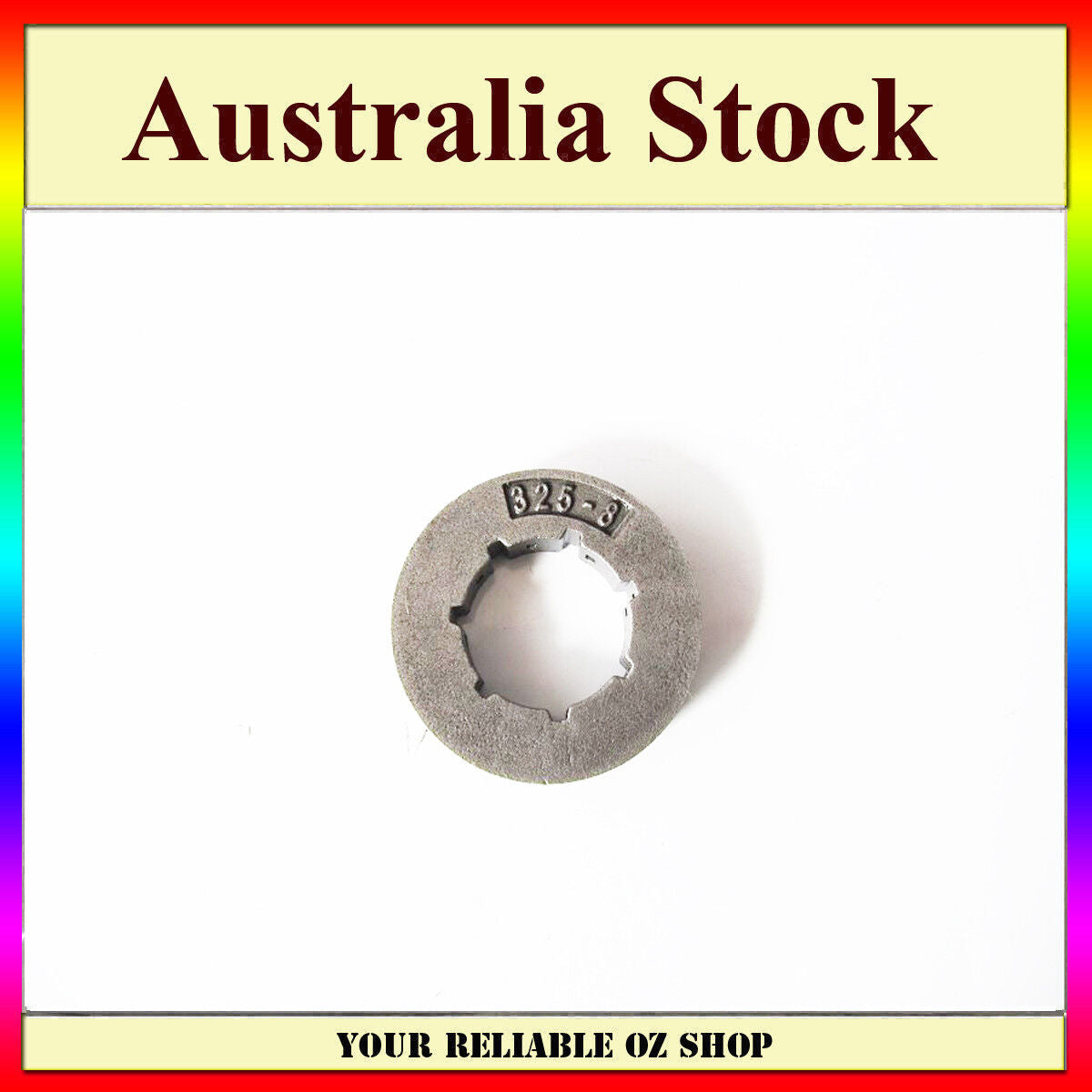 .325 8T Tooth 7 Spline Hole Rim Sprocket Fit Dolmar 109 110 111 115 Chainsaw