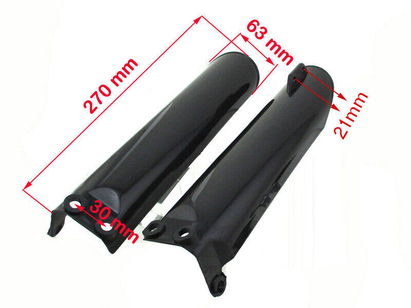 Front Fork Guard Fender Protector 150cc 160c 200cc 250cc PIT PRO TRAIL DIRT BIKE