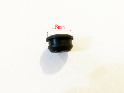17mm 18mm 2 Hole Fuel Gas Tank Rubber Grommet Trimmer Lawn Mower Brushcutter