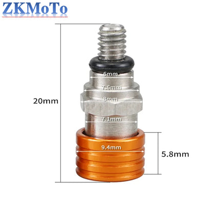 M4x0.7 Fork Air Bleeder Valve For KTM EXC 300 SX 125 250 XC 350 450 690 SMC 990