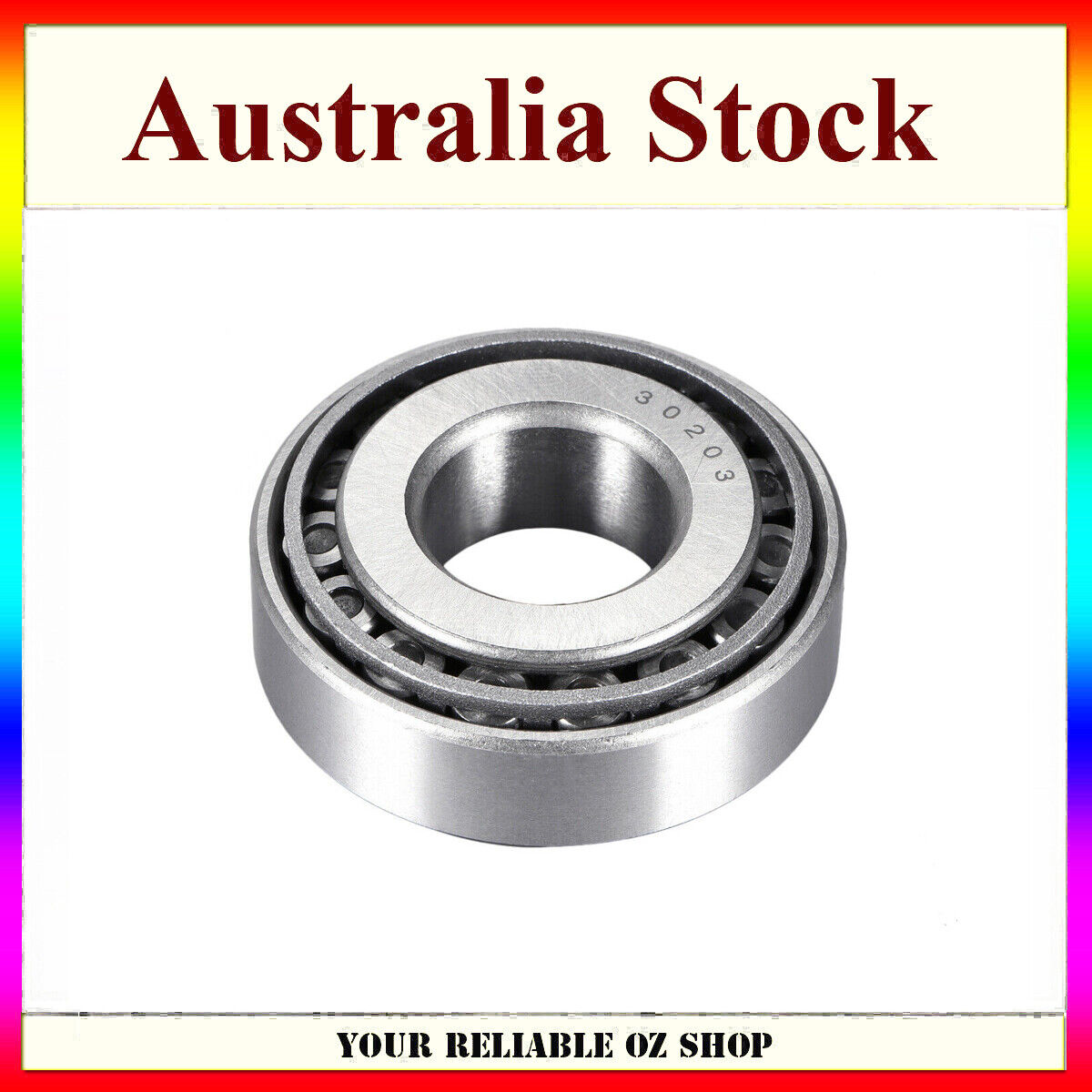30203 Tapered Roller Bearing Cone Cup Set, 17mm Bore 40mm OD 12mm Thickness