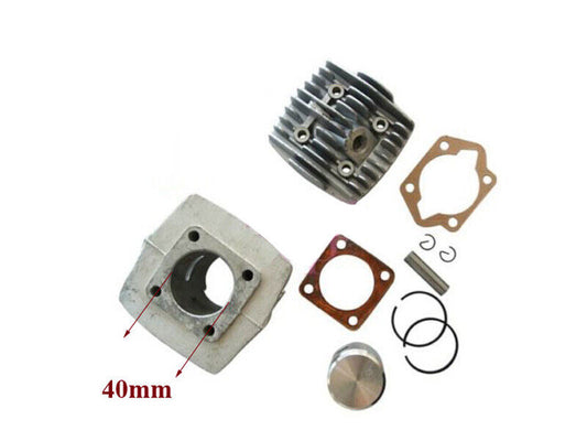Engine Head Bore Barrel Cylinder Piston 49cc 50cc Motorised Motorized Push Bike