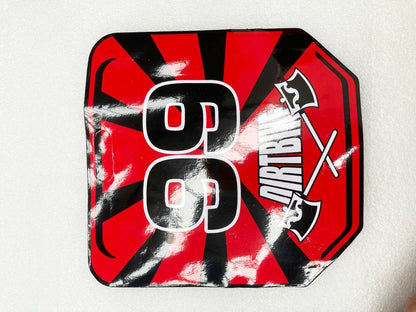 Red Sticker Decal Kit Fairing 125cc 140cc 150cc Dirt Bike Pit Trail Apollo Set