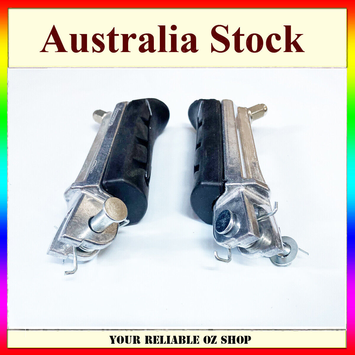 Rider Front Foot Pegs Footrests Footpeg Honda Spirit 750 VTX 1300/1800 Sportbike