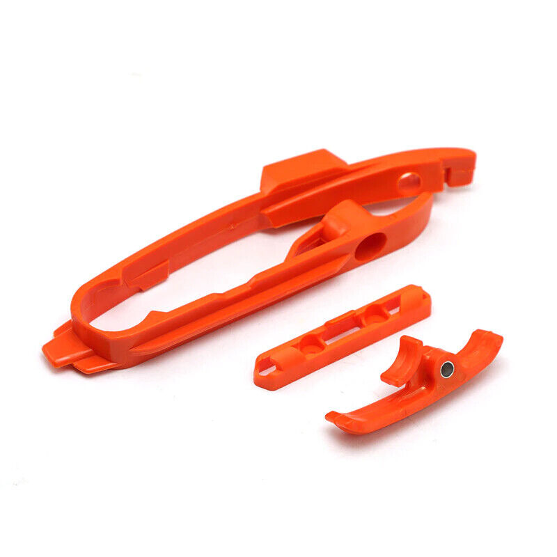 Chain Guide Slider Swingarm Brake Hose Clamp For KTM 350SX-F 450SX-F 690 ENDURO