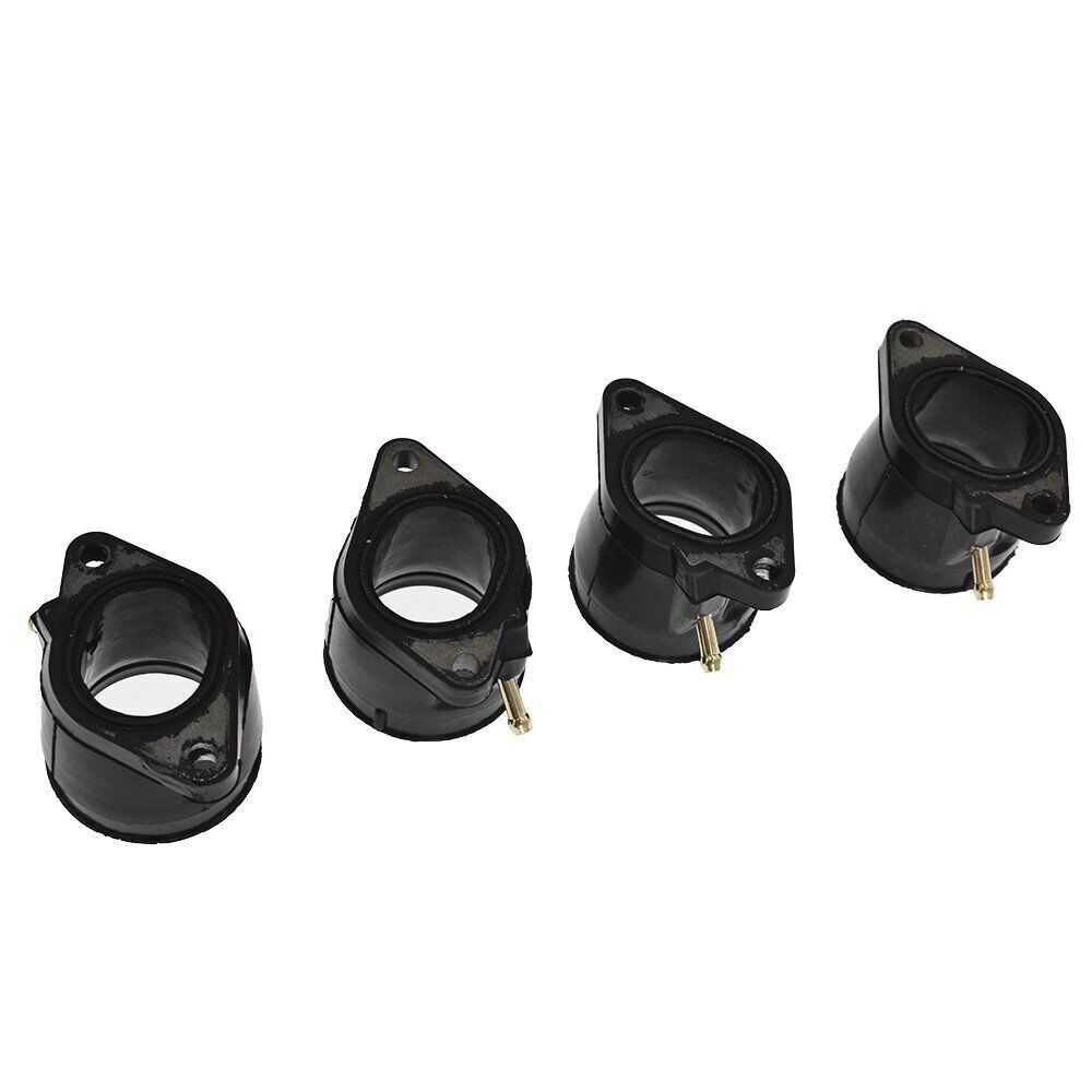 4Pc Carburetor Carby Intake Manifold Boots For Yamaha YZF600R Thundercat FZR600R