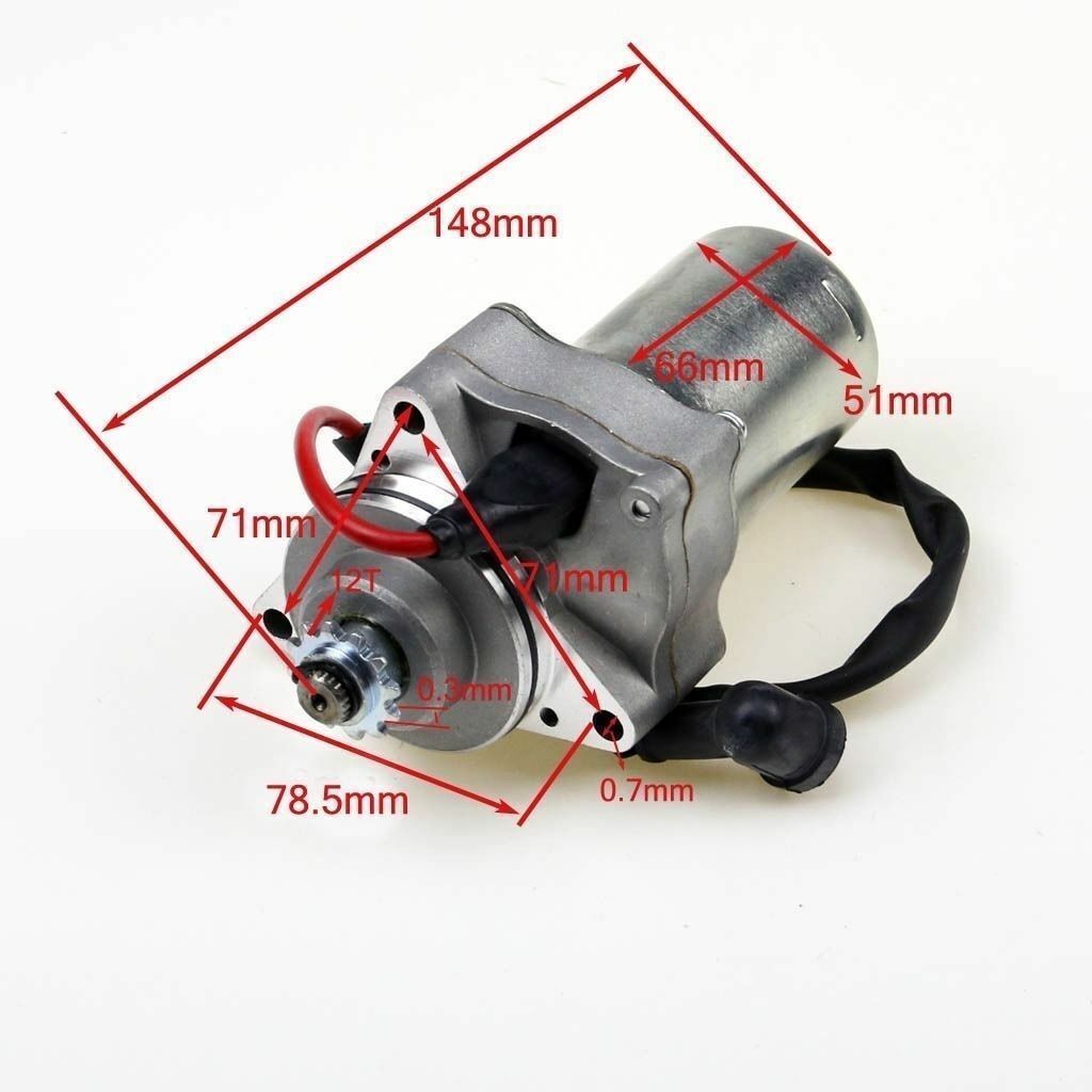 3 Stud Start Starter Motor Solenoid Relay 50cc 90cc 110cc 125cc Dirt PITPRO BIKE