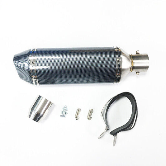 51mm Exhaust Muffler Pipe CB CBR FZ YZF Ninja Z BWS Zuma 125 150 250 300 400 600