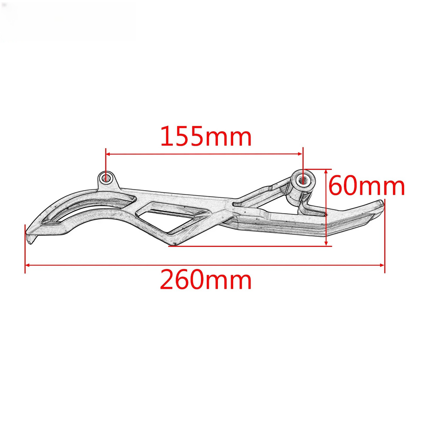 Front Sprocket Cover Chain Slider Guide For GASGAS ECF EXF MCF 250 350