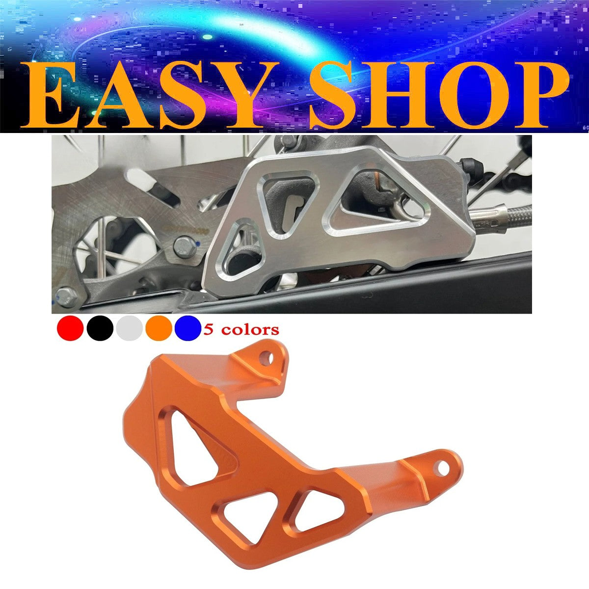 CNC Rear Brake Caliper Protector Guard For Husqvarna FC250/350/450 BREMBO