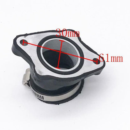 30mm 35mm Carburetor Carby Intake Manifold Boot For Honda CG200cc CG250 Buggy