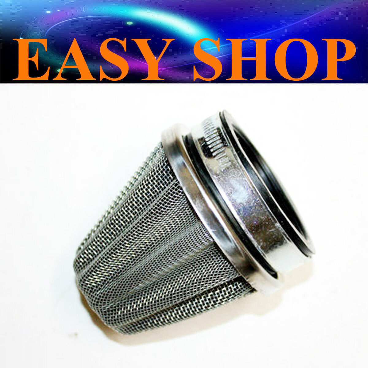 57MM 58MM 59MM CHROME AIR FILTER 150cc 200c 250cc 300cc DIRT ATV QUAD BUGGY BIKE