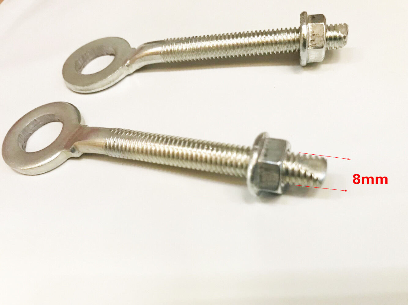 2x 15mm Chain Adjuster Tensioner 125cc 140cc 150cc 160cc PIT Quad Dirt ATV Bike