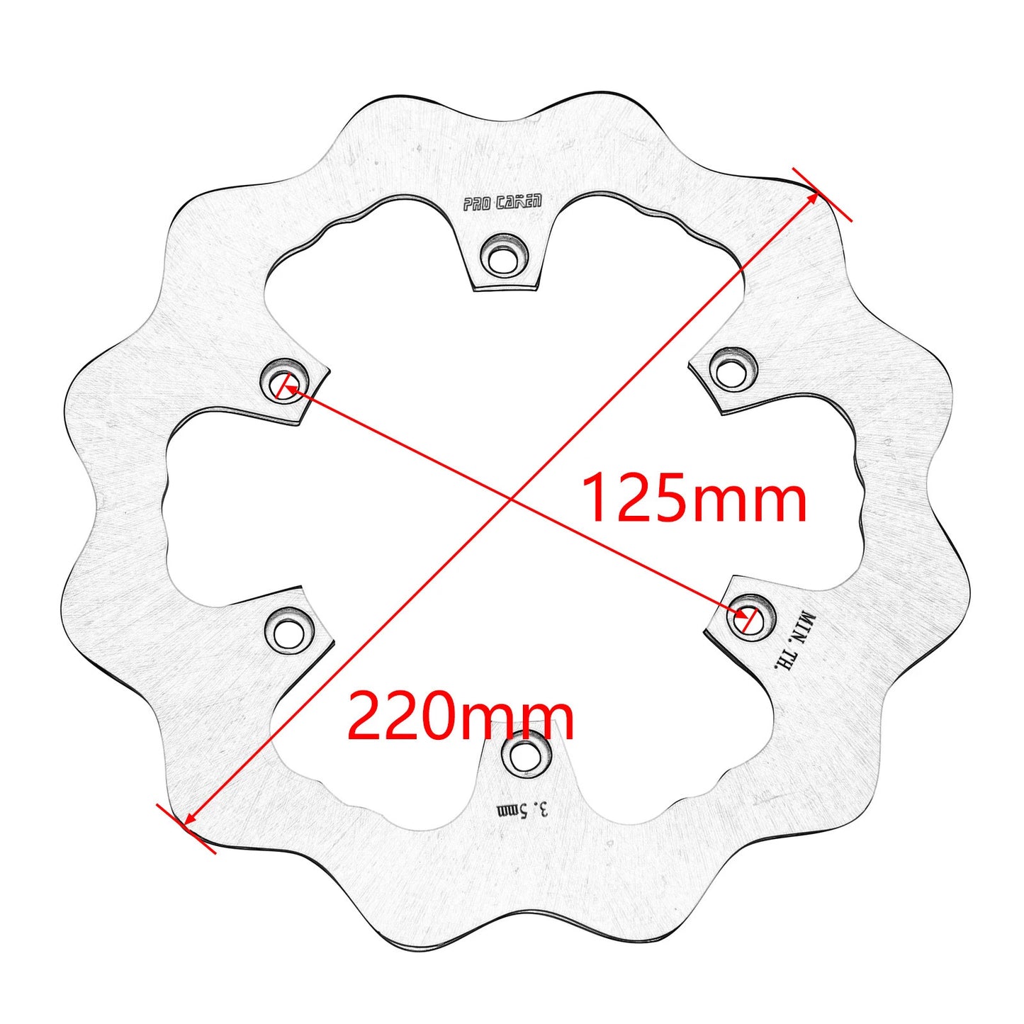 Front Rear Brake Disc Rotor For KTM EXC EXCF SX SXF XC XCW XCF TPi 125 - 450