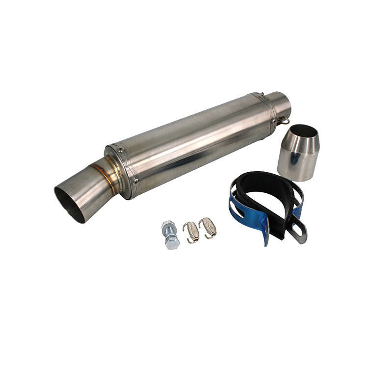 36-51mm 260mm Exhaust Muffler Pipe Silencer For HONDA YAMAHA KAWASAKI KTM SUZUKI