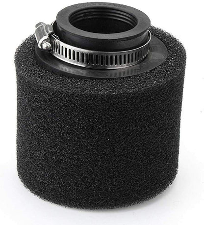 44mm 45mm 46mm Straight Foam Air Filter Pod 125cc 140cc 150cc Buggy Gokart Bike