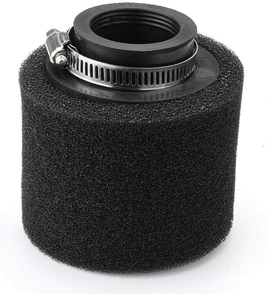 44mm 45mm 46mm Straight Foam Air Filter Pod 125cc 140cc 150cc Buggy Gokart Bike