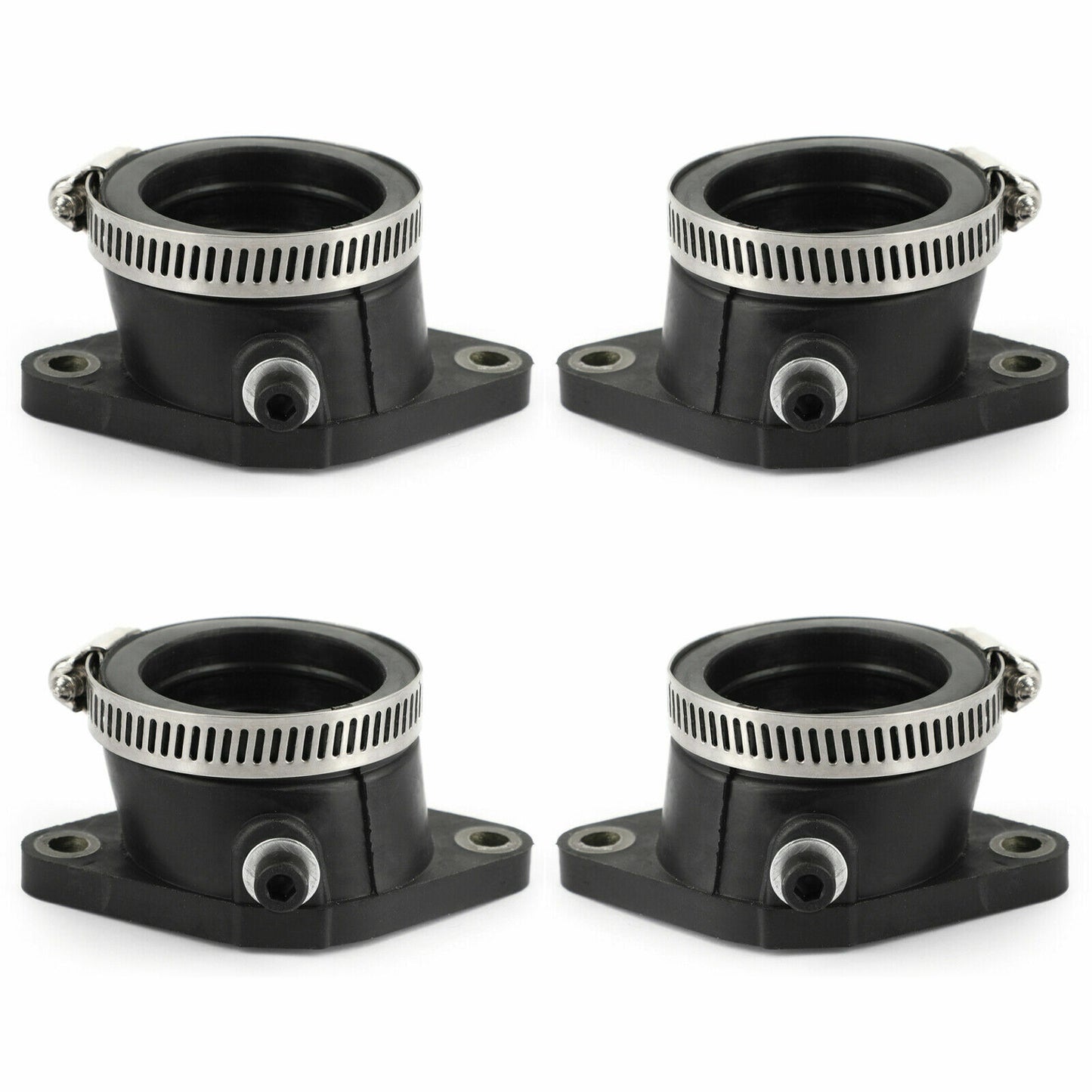 Right Left Carburetor Carby Intake Manifold Boot For Suzuki GS550 GS550E GS550T