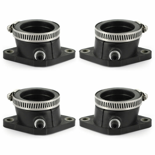 Right Left Carburetor Carby Intake Manifold Boot For Suzuki GS550 GS550E GS550T