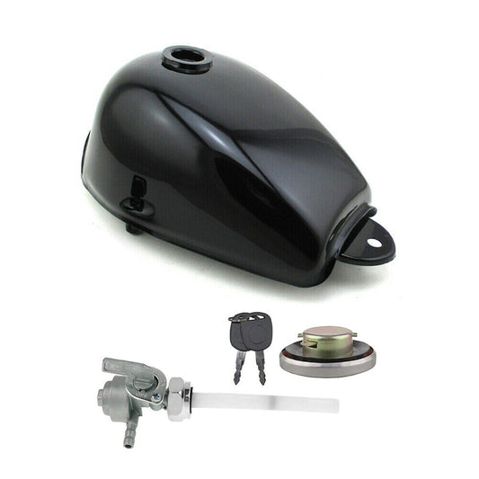 BLACK Petrol Fuel Gas Tank For Honda Z50 Z50A Z50J Z50R Mini Trail Monkey Bike