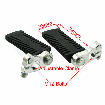 2x 43cc 47cc 49cc Mini Pocket Bike mini Pit bike Footpegs Foot Pegs Pedals