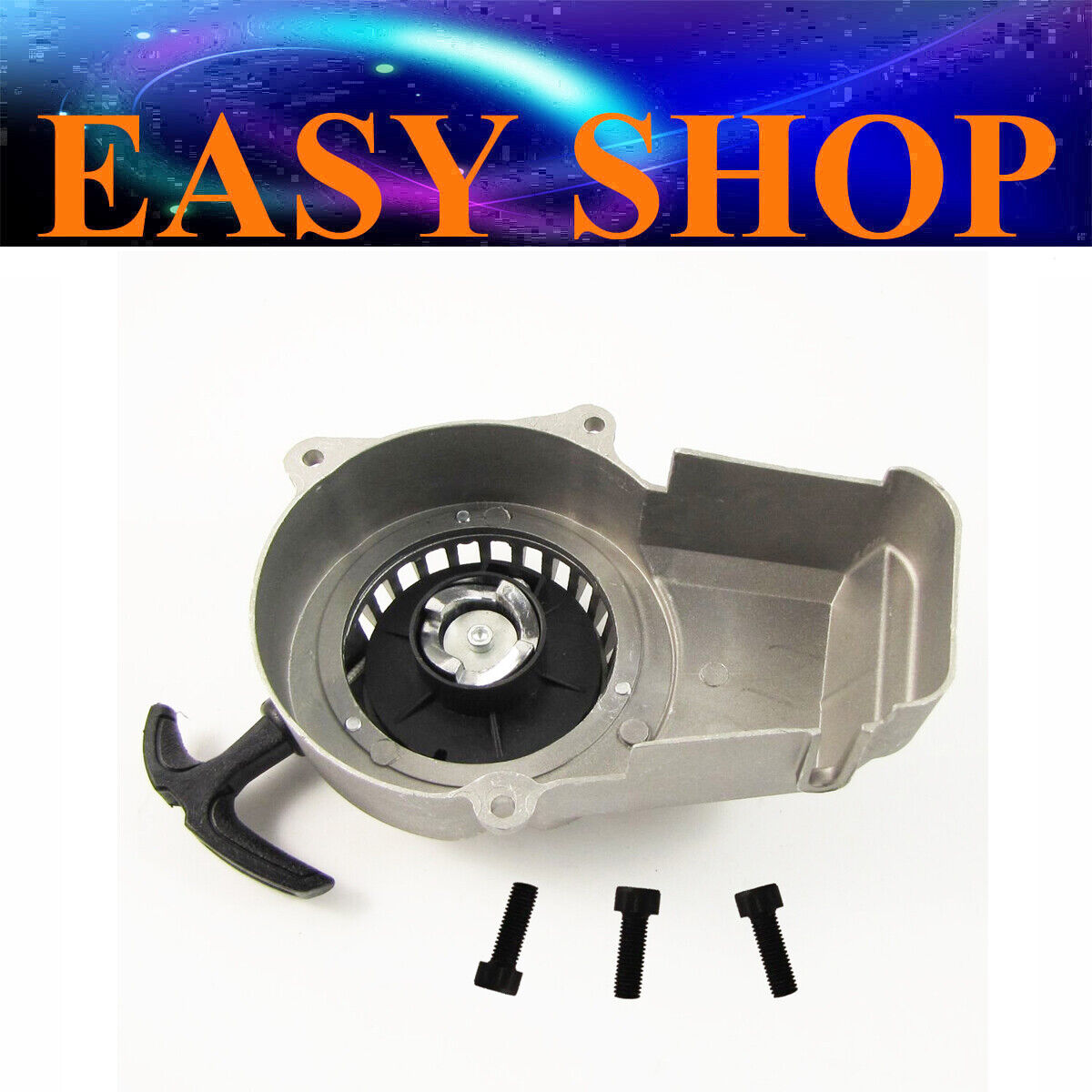 Alloy Pull Start Starter + Bolts 43cc 47cc 49cc Mini ATV QUAD Dirt Scooter Bike