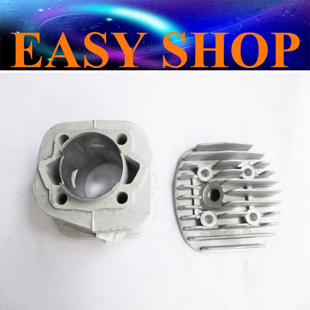 47mm Cylinder Barrel Bore Head 2 Stroke 80cc Motorized Push Bike Bicycle Motor