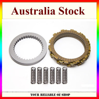 Clutch Kit Springs Friction Steel Plates For Yamaha YFM660 Raptor YFM660R