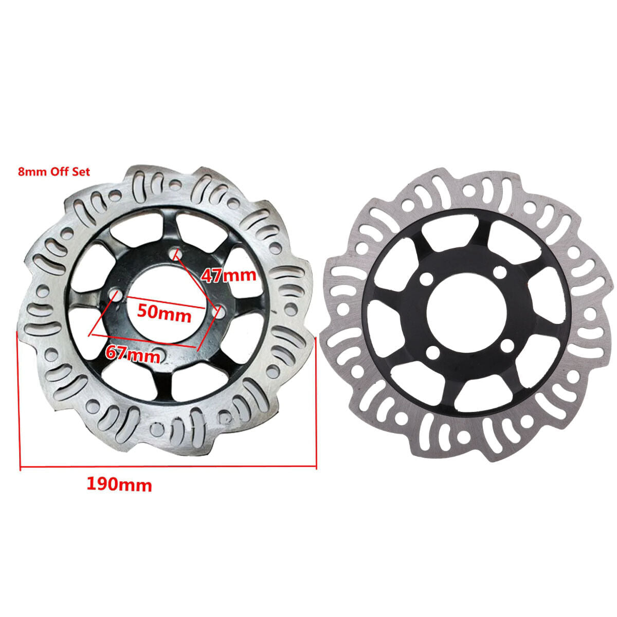 Front Rear Brake Rotor Disc 50/70cc 90cc 110cc 125cc Thumpstar DIRT PIT PRO BIKE