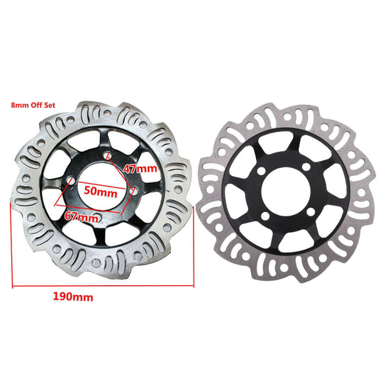 Front Rear Brake Rotor Disc 50/70cc 90cc 110cc 125cc Thumpstar DIRT PIT PRO BIKE