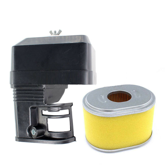 Air Filter Cleaner + Cover Box For Honda GX140 GX160 GX200 5.5HP 6.5HP Engine