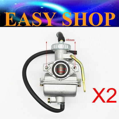 2x PZ18mm Carby Carburetor Honda XL75 XR75 XR80 XR80R 50cc 70cc 110cc Dirt bike