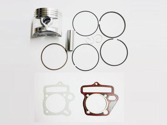 55mm 15mm Pin Piston Rings Head Base Gasket 140cc Oil Cooled SSR SDG Lifan Ducar