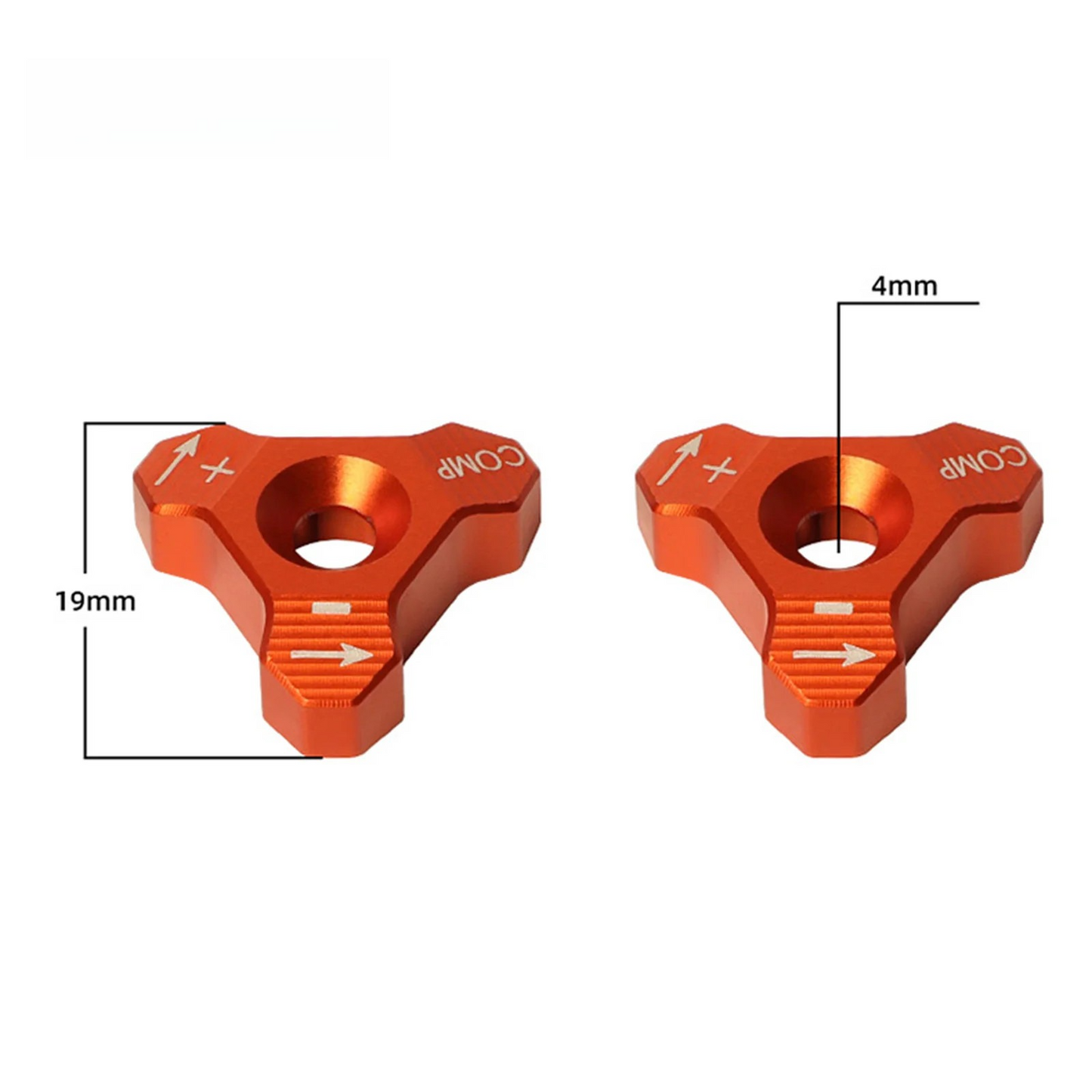 CNC Front Fork Knob Adjuster For KTM SX SXF XC XCWF EXC EXCF MXC 520 525 530 690