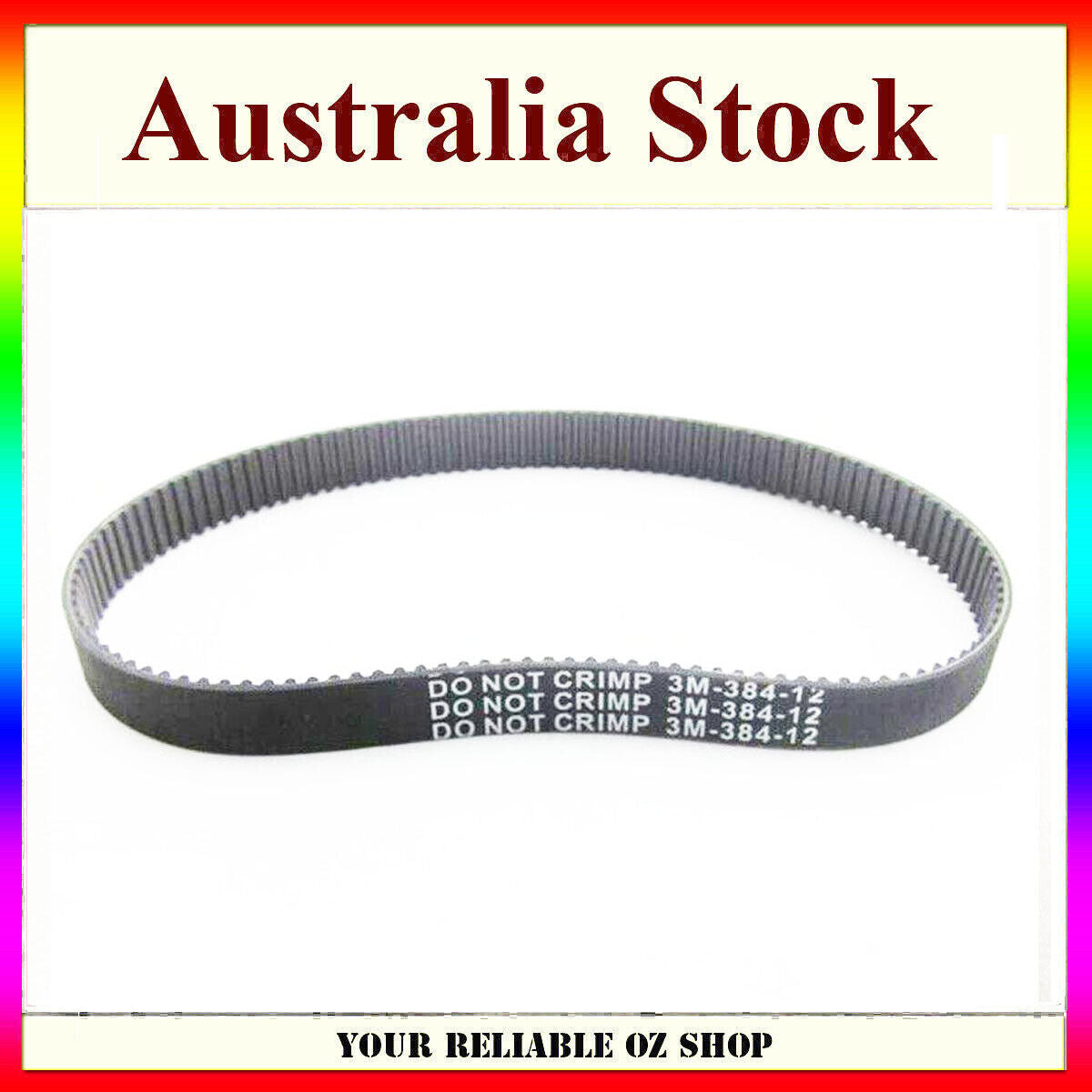 Drive Belt HTD 384 3M 12 ELECTRIC RAZOR SCOOTER PULSE BIKE ROCKET E10 Timing