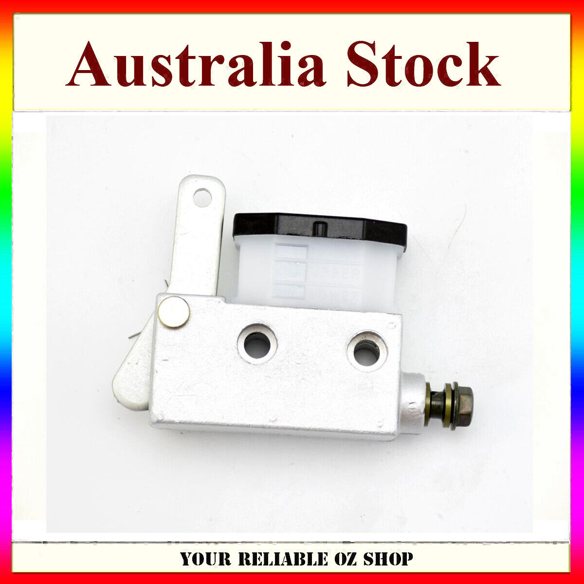 Rear Foot Brake Master Hydraulic Cylinder Pump For GoKart Buggy Drifting UTV