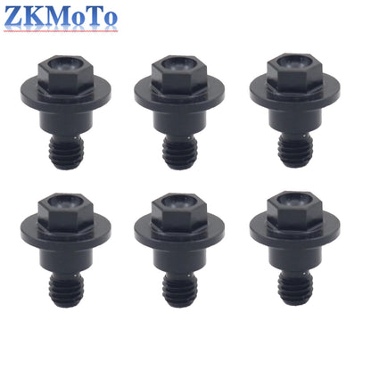 M6*12 Front Fork Guard Bolt Screw For Yamaha YZ125 YZ250 YZ250F YZ450F