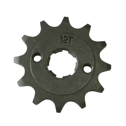 20MM 520 12T TOOTH FRONT CHAIN SPROCKET COG 200cc 250cc 300cc PIT PRO DIRT BIKE