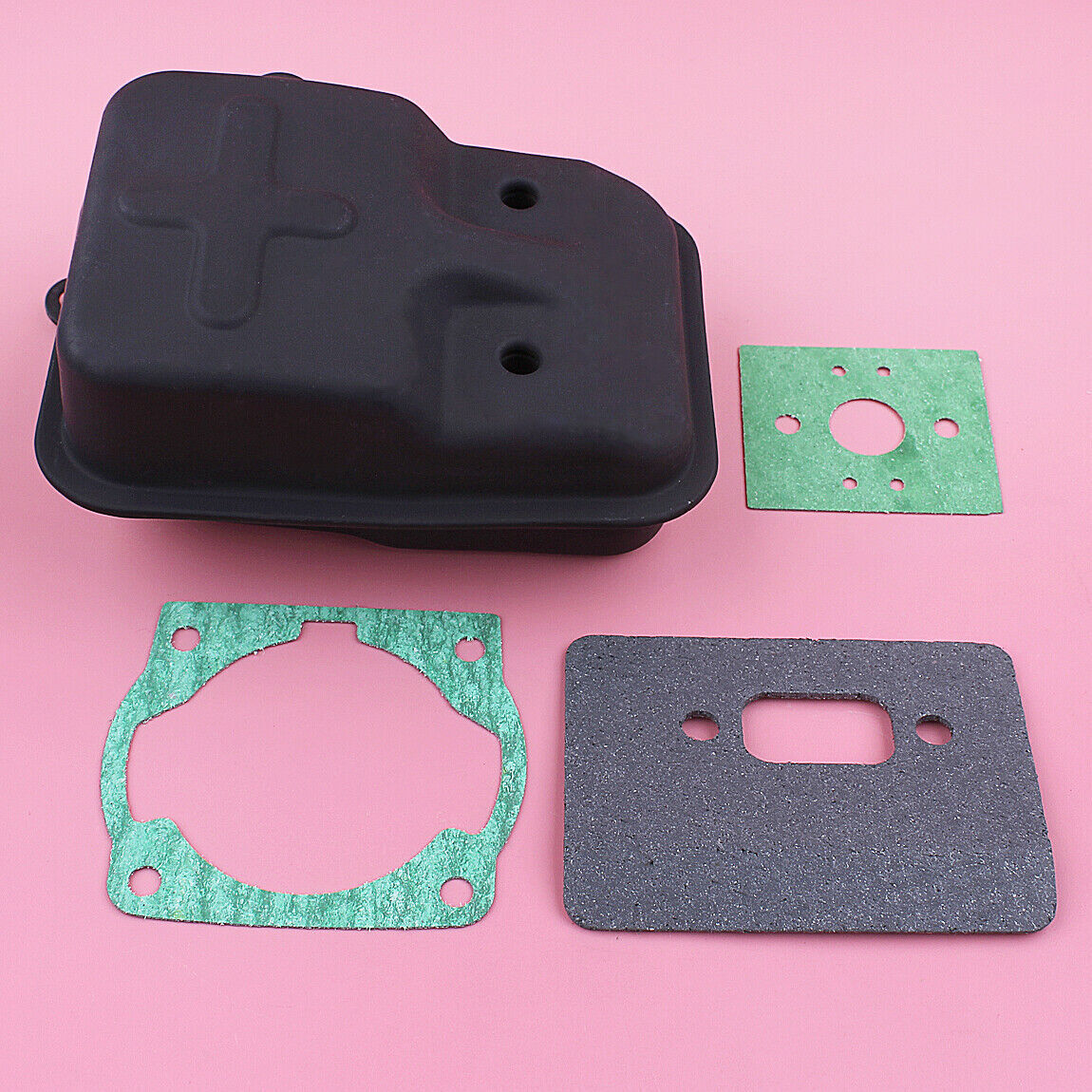 Exhaust Muffler Cylinder Carby Gasket For 40-5 430 Lawn Mower Engine Trimmer