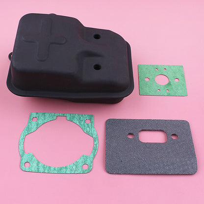 Exhaust Muffler Cylinder Carby Gasket For 40-5 430 Lawn Mower Engine Trimmer