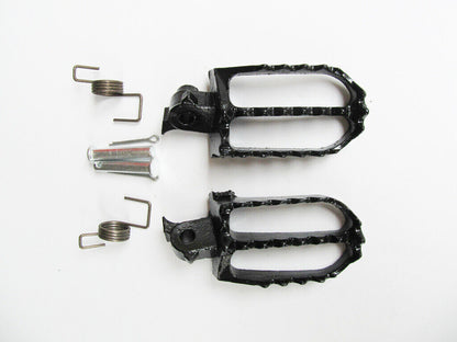 Steel Foot Pegs Rest Pedal 110cc 125cc 150cc 250cc Zongshen TDR Foxico Motowork
