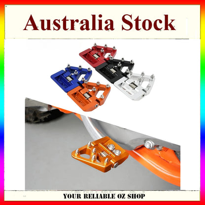 CNC Folding Rear Brake Pedal Plate For HUSABERG TE FE 125-570 SHERCO SE-R 125