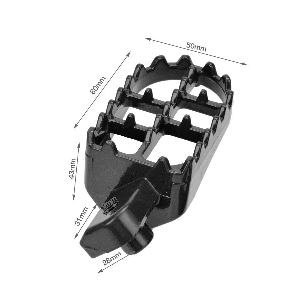 FOOT PEGS REST FOOTPEGS PW50 PW80 PeeWee 50cc GTMOTOR G50T Loncin PY50 Jianshe